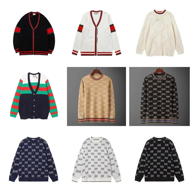 Gucci Knitwear Logo Knit Sweaters and Cardigans product detail image 2