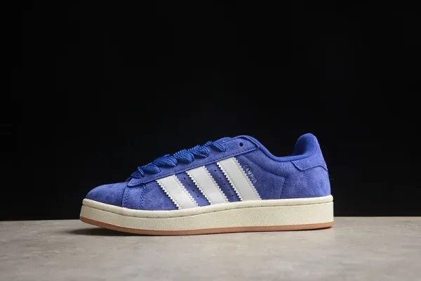 Adidas Originals Campus Blue Suede Sneakers - 1