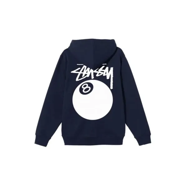 Stussy Skull & Crossbones Hoodie White - 5