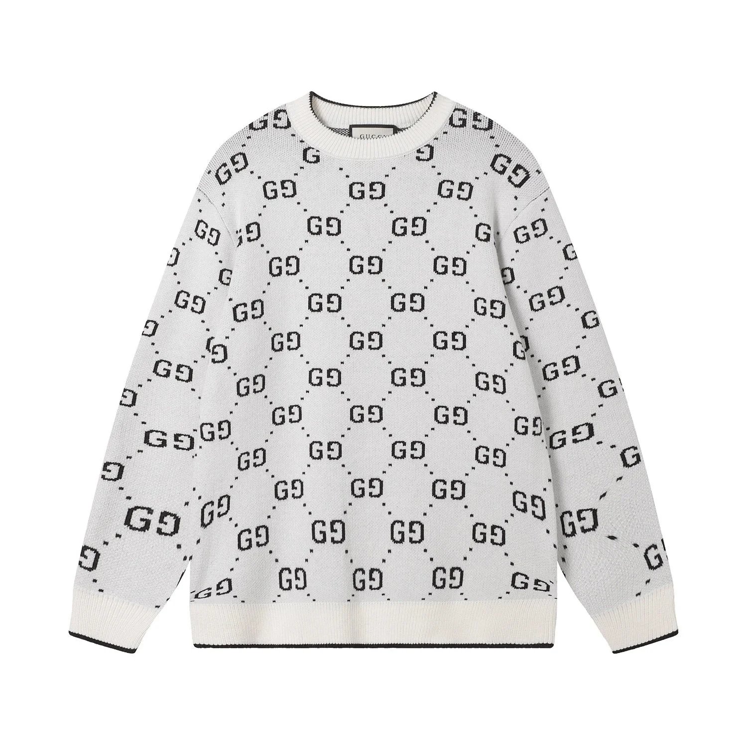 Gucci Knitwear Logo Knit Sweaters and Cardigans — 18