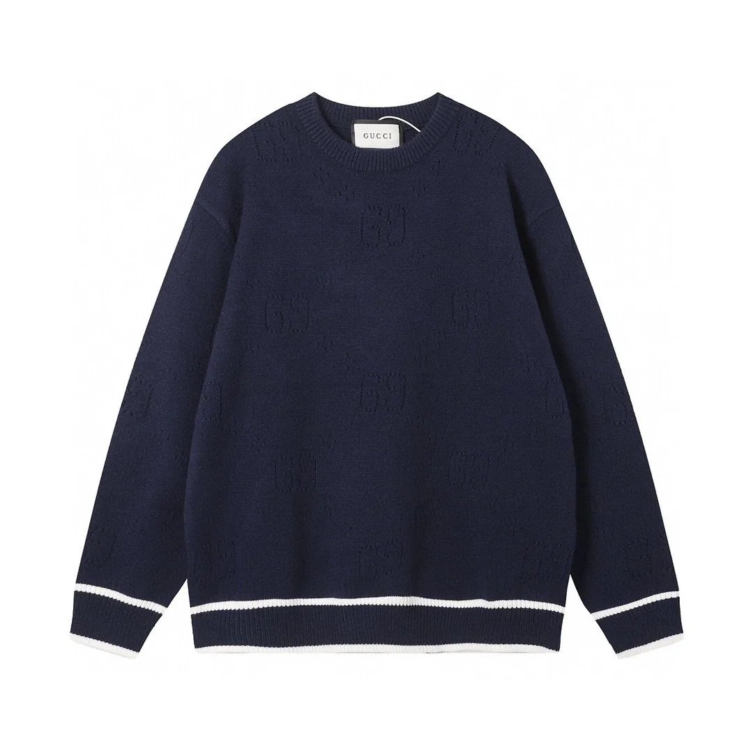Gucci Knitwear Logo Knit Sweaters and Cardigans — 24