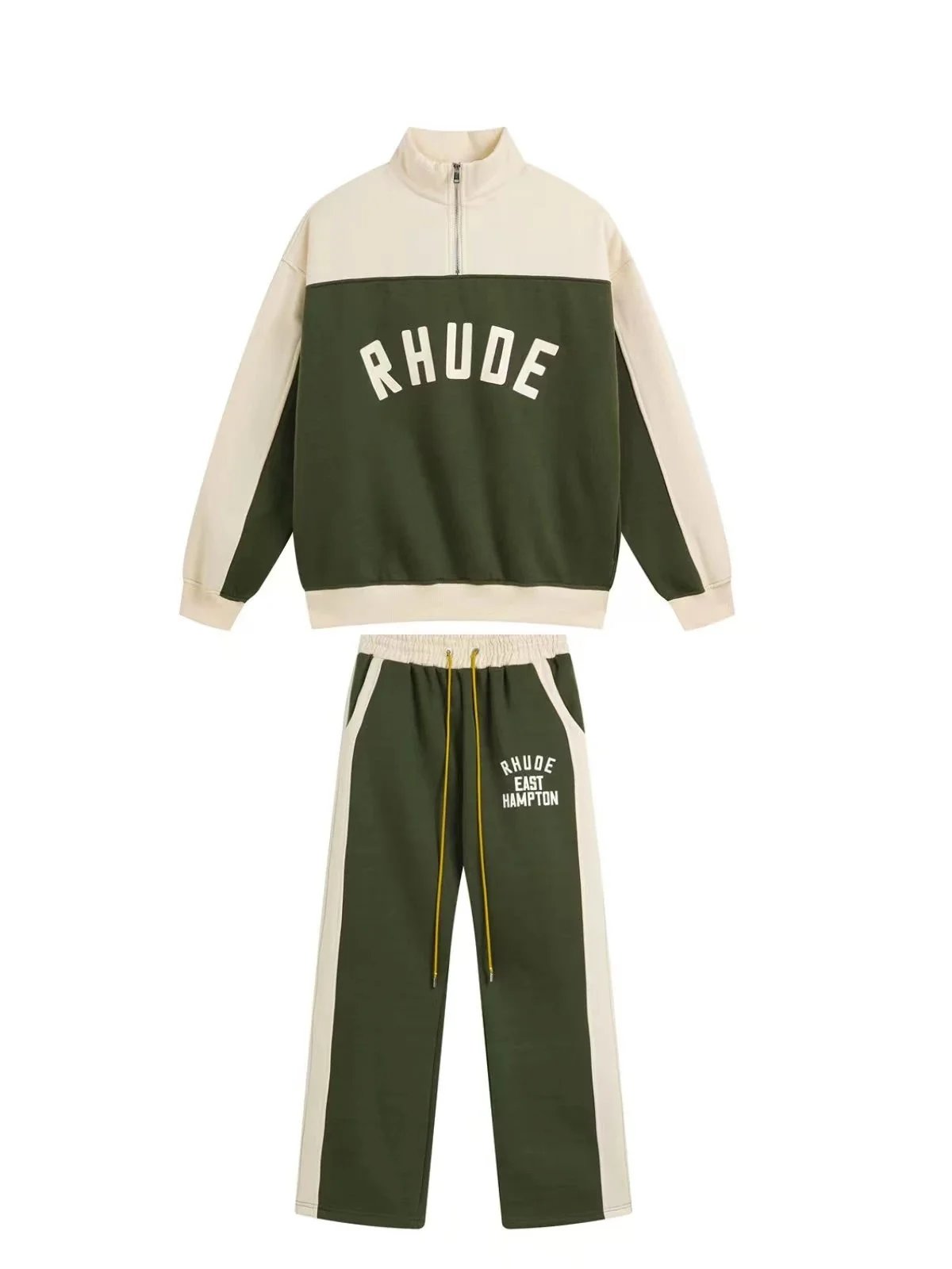 ASAP Mob Tracksuit Black/Gray Neon Yellow - 5