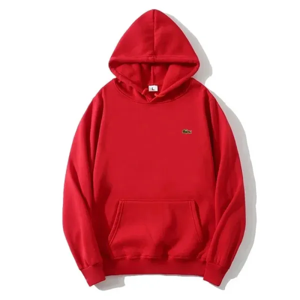 Lacoste Classic Hoodie Red - 1