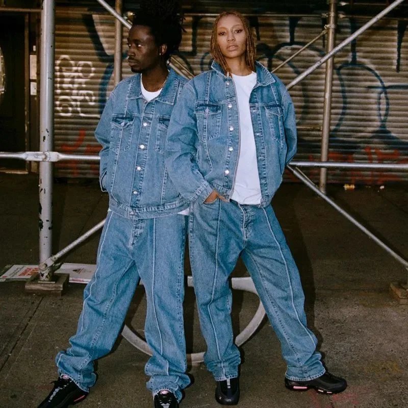 Denim Jacket and Pan