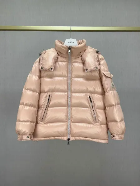 Moncler Maya Down Jacket Pale Pink - 1