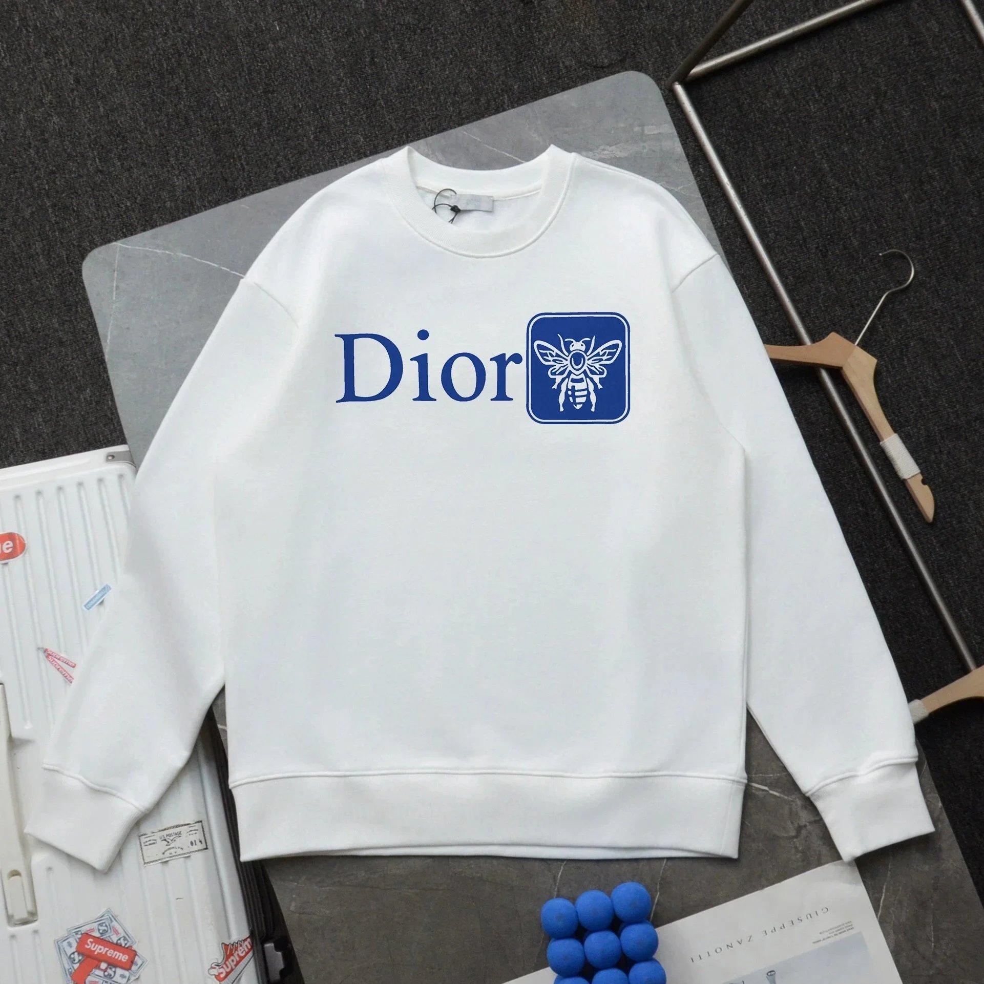 Dior Dragon Embroidered Black Hoodie - 3