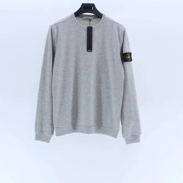 Stone Island White Crewneck Sweater - 11