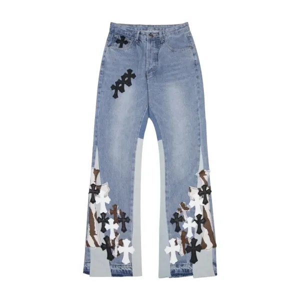 Loewe Love Patch Light Wash Jeans - 5
