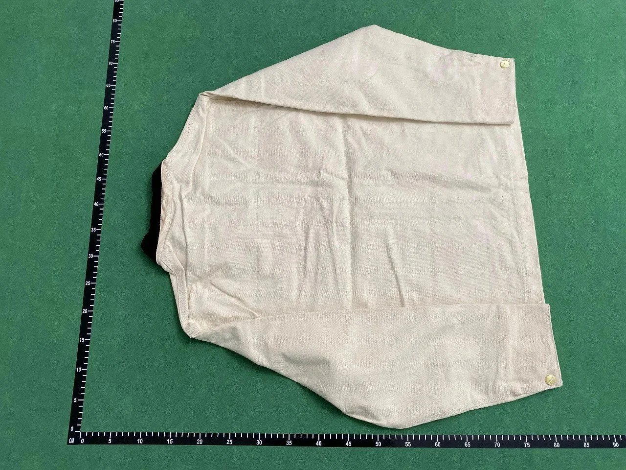 Carhartt WIP Active Jacket White with Brown Corduroy Collar - 7