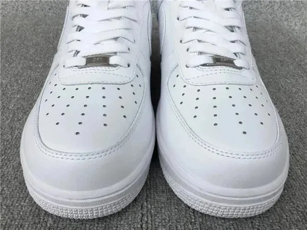 Nike Air Force 1 Low 'Sun' White Sneakers - 4