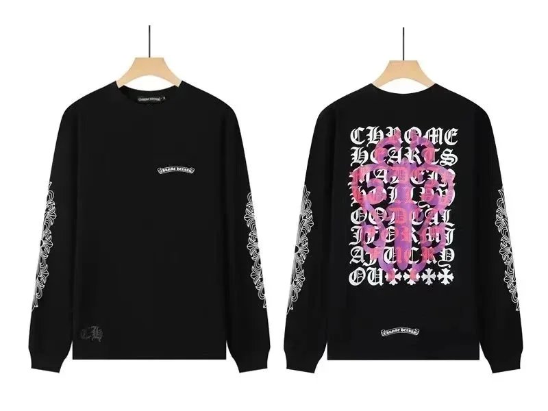 Chrome Hearts Rainbow Cross Long Sleeve T-Shirt White - 6