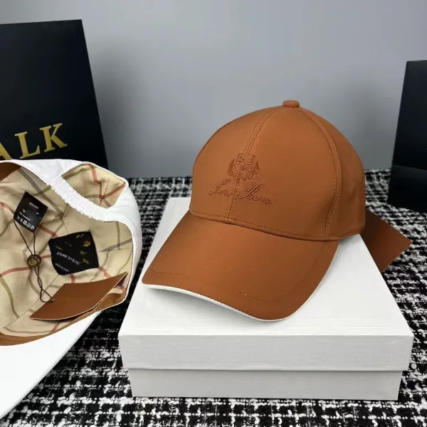 Loewe Baseball Cap White Embroidered Logo Hat - 17