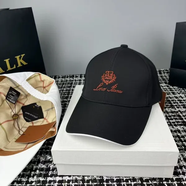 Loewe Baseball Cap White Embroidered Logo Hat - 16