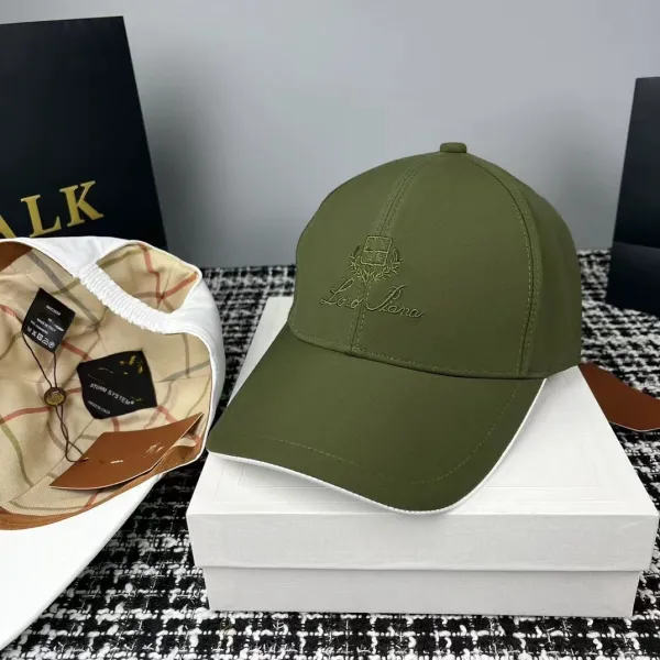 Loewe Baseball Cap White Embroidered Logo Hat - 10