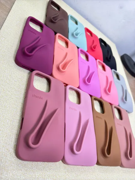 Rhode Peptide Lip Tint in Pink + Lip Case Phone Accessory - 8