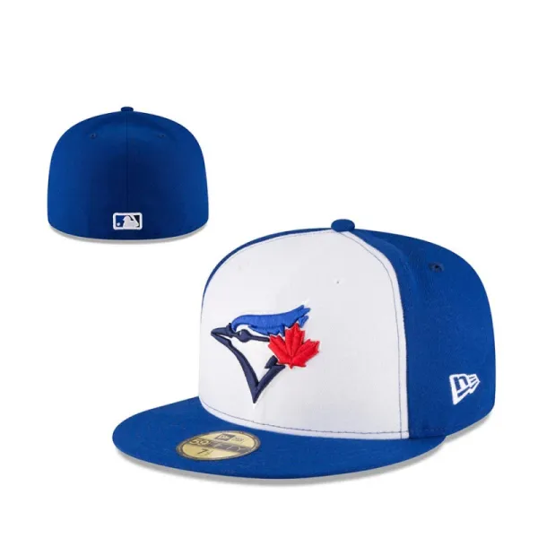 New Era Toronto Blue Jays Authentic Collection 59FIFTY Fitted Cap Royal Blue/White Baseball Cap - 1
