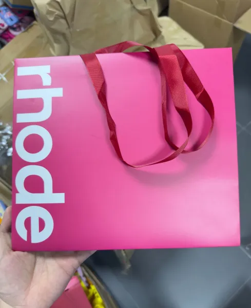 Rhode Peptide Lip Tint in Pink + Lip Case Phone Accessory - 29