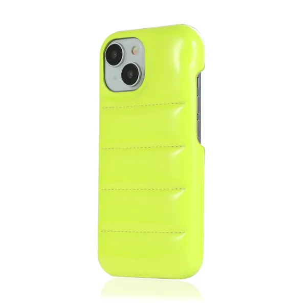 Silver Quilted Metallic Phone Case - 16