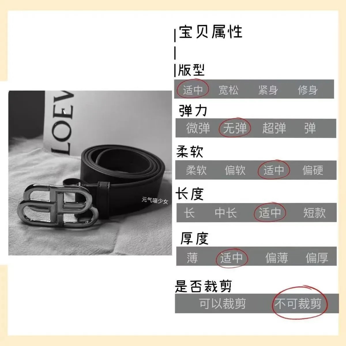 Balenciaga Triple S Belt Black Leather - 4