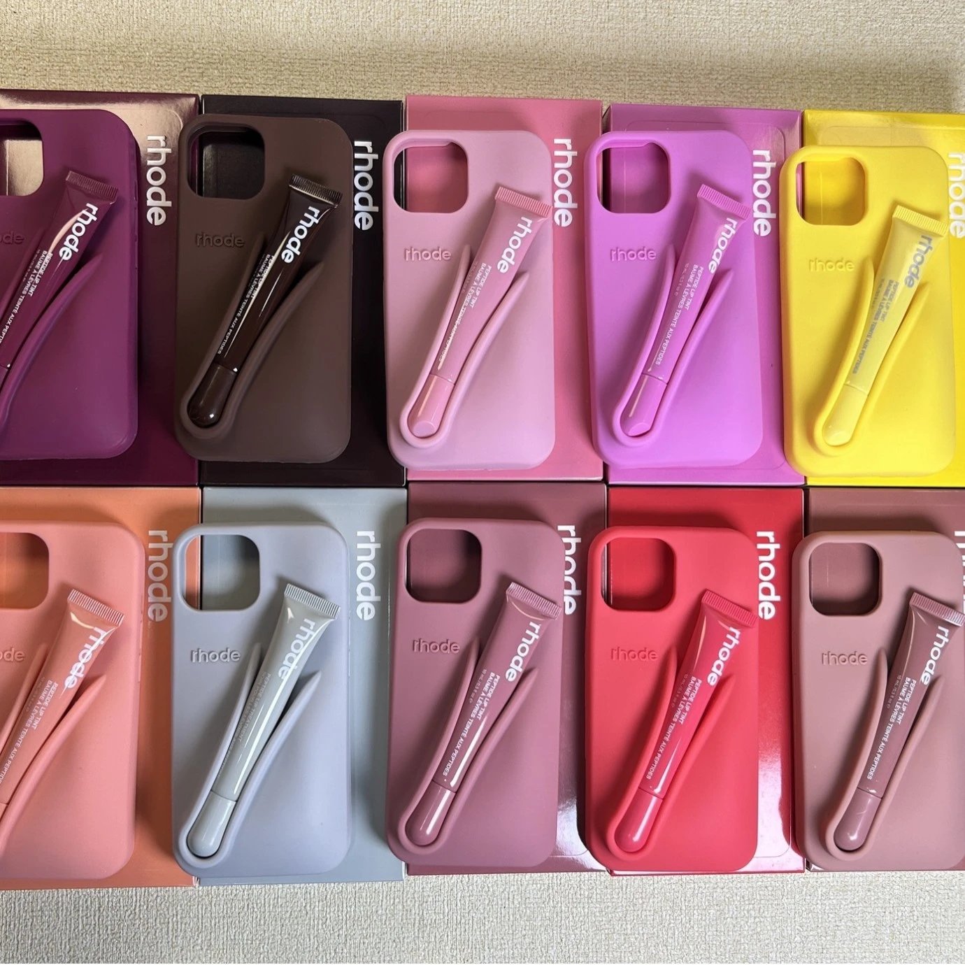 Rhode Peptide Lip Treatment with Silicone Phone Case - 000246