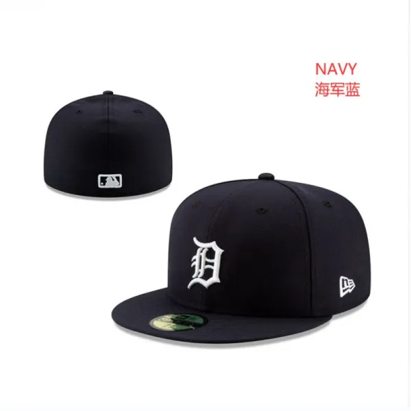 New Era Detroit Tigers 59FIFTY Fitted Cap Navy Baseball Cap - 1