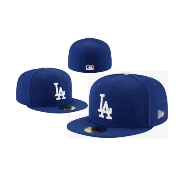 New Era MLB Los Angeles Dodgers 59FIFTY Fitted Cap Navy - 1