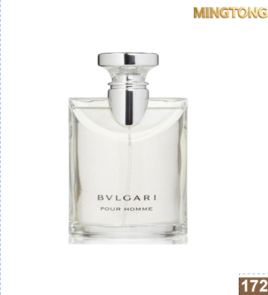Bvlgari Pour Homme Eau de Toilette Spray for Men, Clear Glass Bottle with Silver Cap
