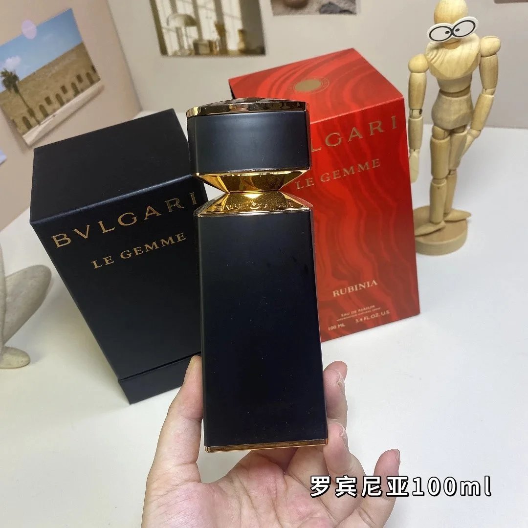 Bvlgari Le Gemme Rubinia Eau de Parfum 100ml Black & Gold Bottle