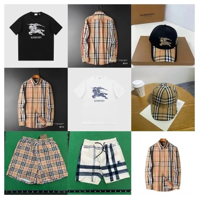Burberry Shirt t-shirt shorts 