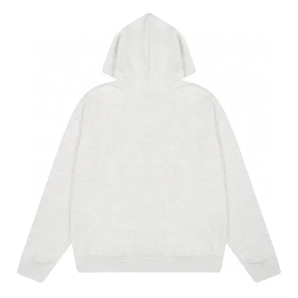 Maison de Rêve Script Logo Heather Gray Hoodie - 11