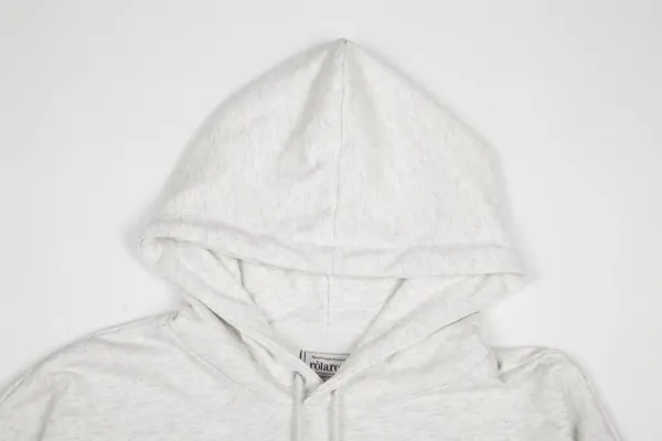 Maison de Rêve Script Logo Heather Gray Hoodie - 12
