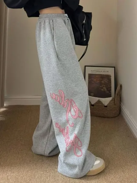 Gallery Dept. Embroidered Script Sweatpants Black - 23