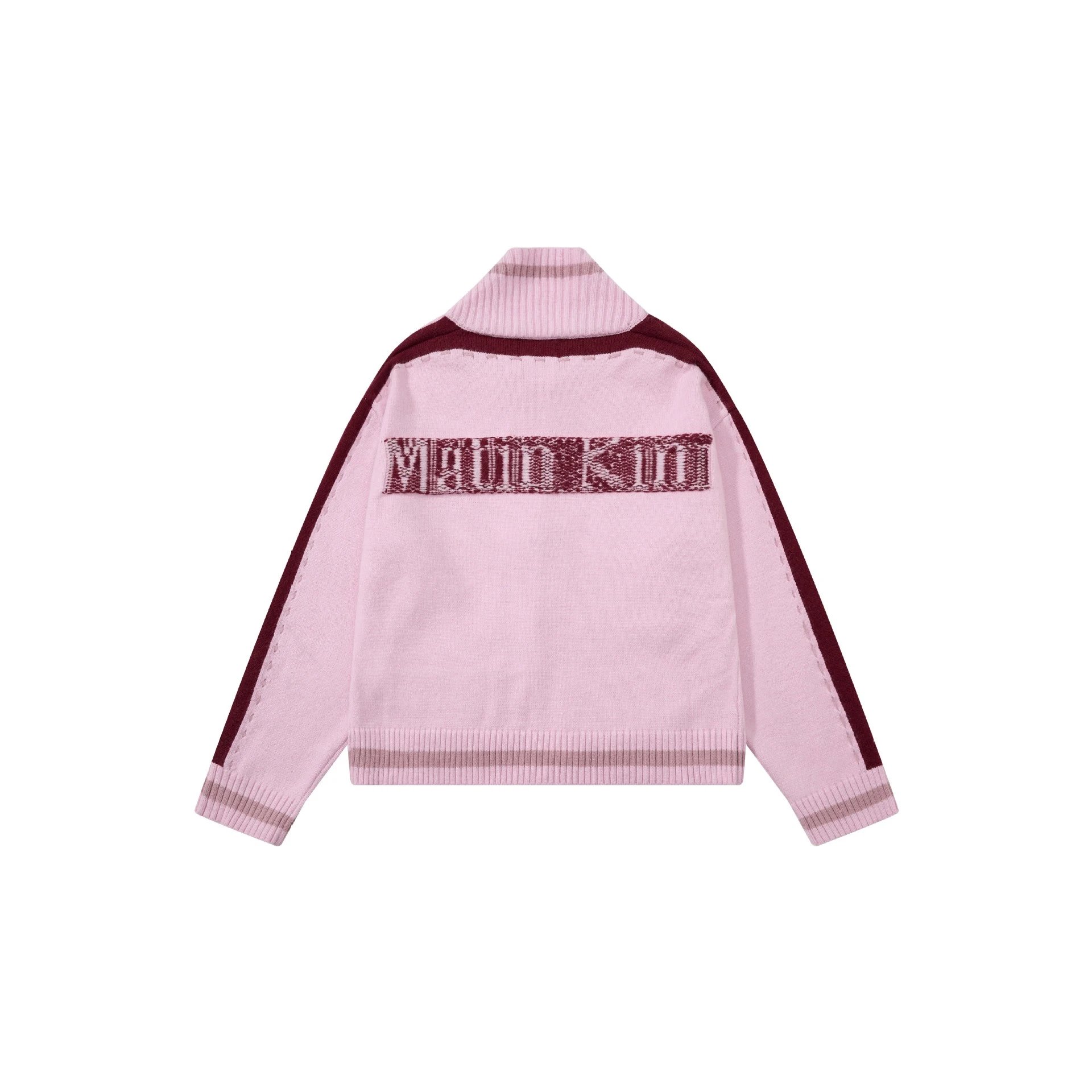 MMY Knit Track Jacket Black/White - 9