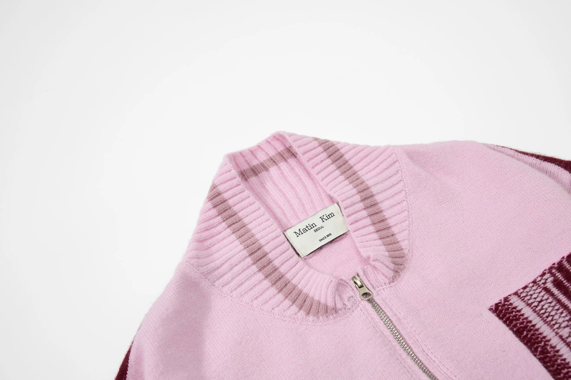 MMY Knit Track Jacket Black/White - 11