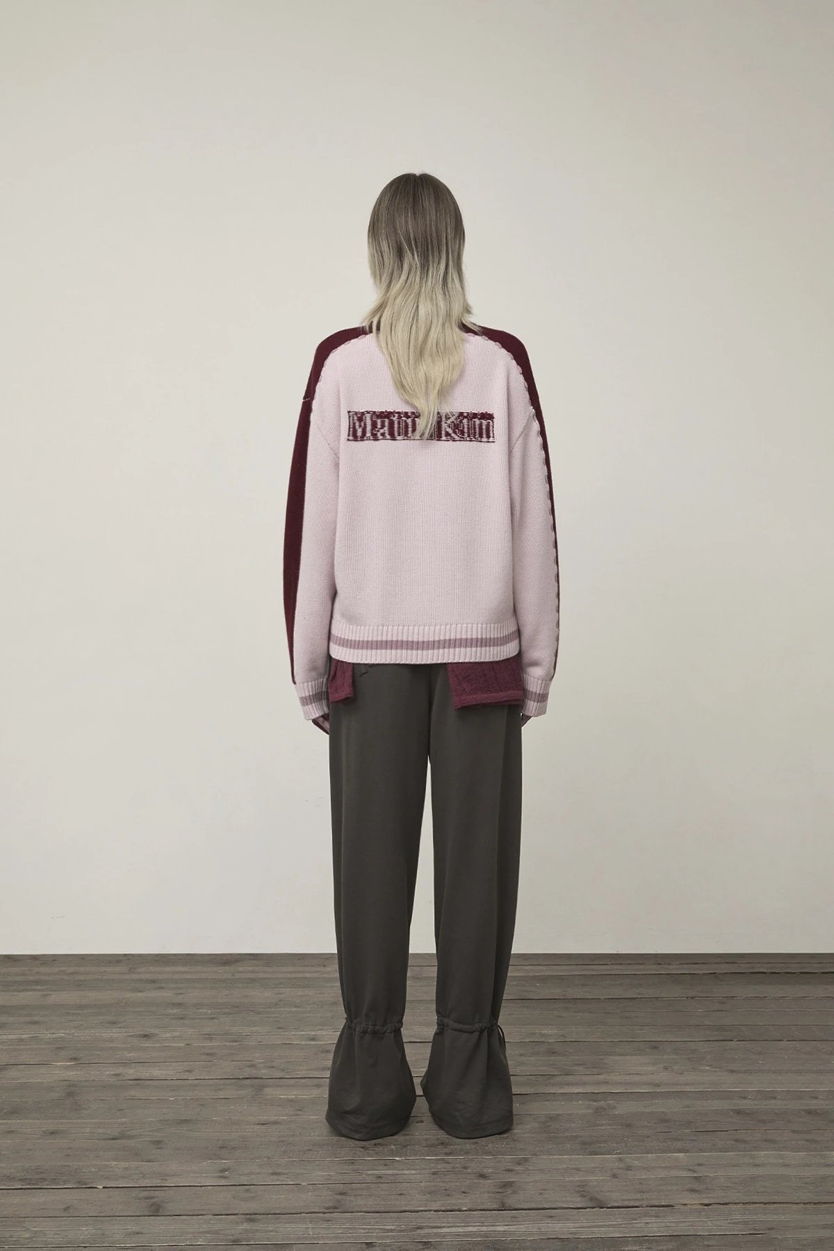 MMY Knit Track Jacket Black/White - 45