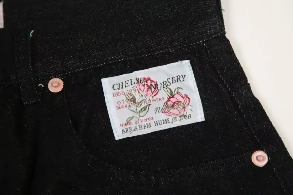 Fakuna Matar Black Wide-Leg Denim Jeans - 8