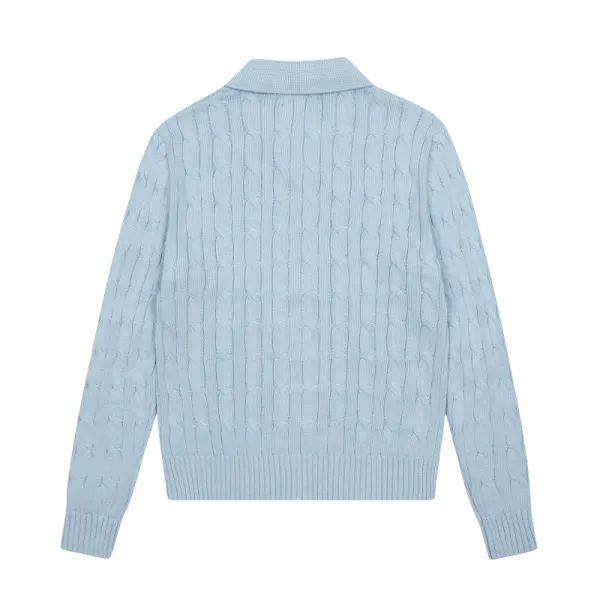 Polo Ralph Lauren Cable Knit Cardigan Pale Yellow Cardigan - 14