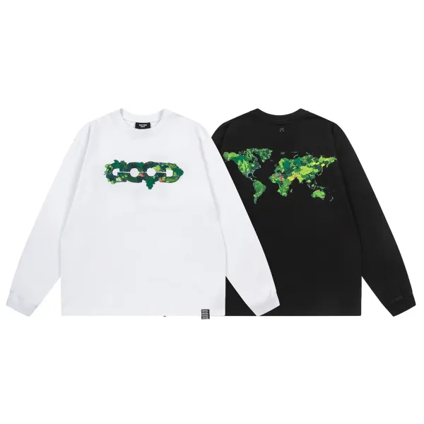 Gallery Dept. Floral Chain Long Sleeve T-Shirt Black - 3