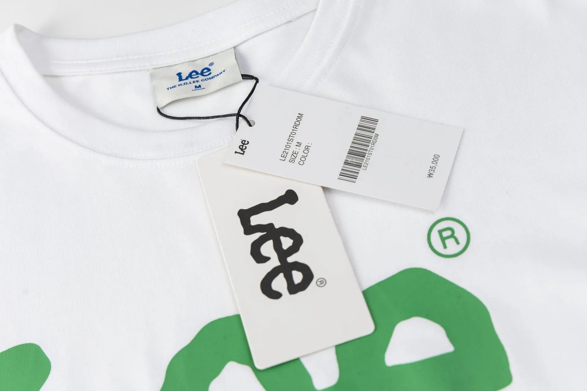 Lee Collage Logo Black T-Shirt - 4