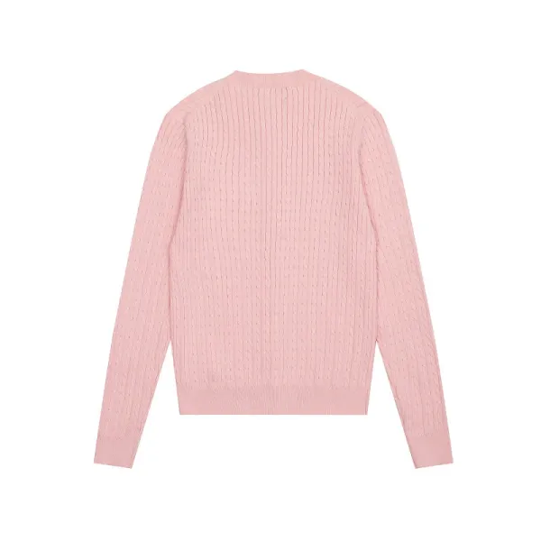 Ralph Lauren Cable Knit Cardigan Light Blue Cardigan - 8