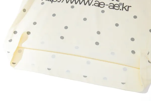 aeae Polka Dot Archive Print T-Shirt Gray - 25