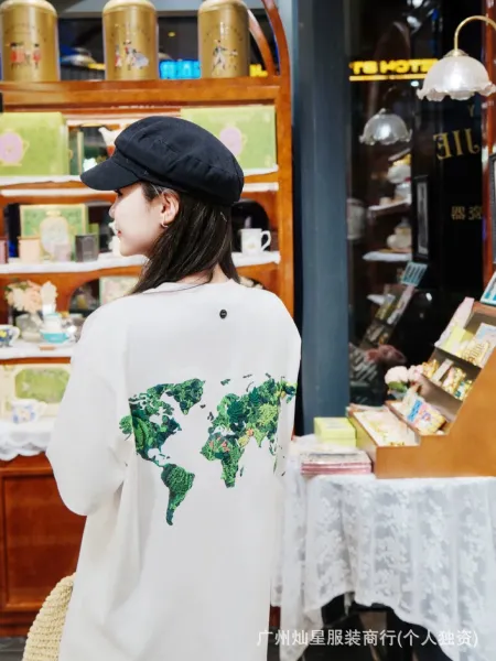 Gallery Dept. Floral Chain Long Sleeve T-Shirt Black - 19