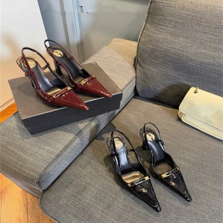 Peep Toe Heeled Sandal