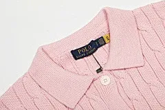Polo Ralph Lauren Cable Knit Cardigan Pale Yellow Cardigan - 12
