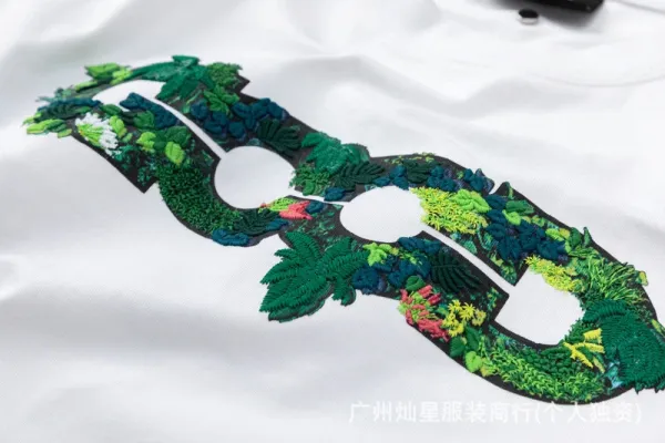 Gallery Dept. Floral Chain Long Sleeve T-Shirt Black - 6