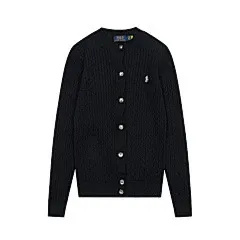 Ralph Lauren Cable Knit Cardigan Light Blue Cardigan - 41