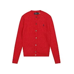 Ralph Lauren Cable Knit Cardigan Light Blue Cardigan - 30
