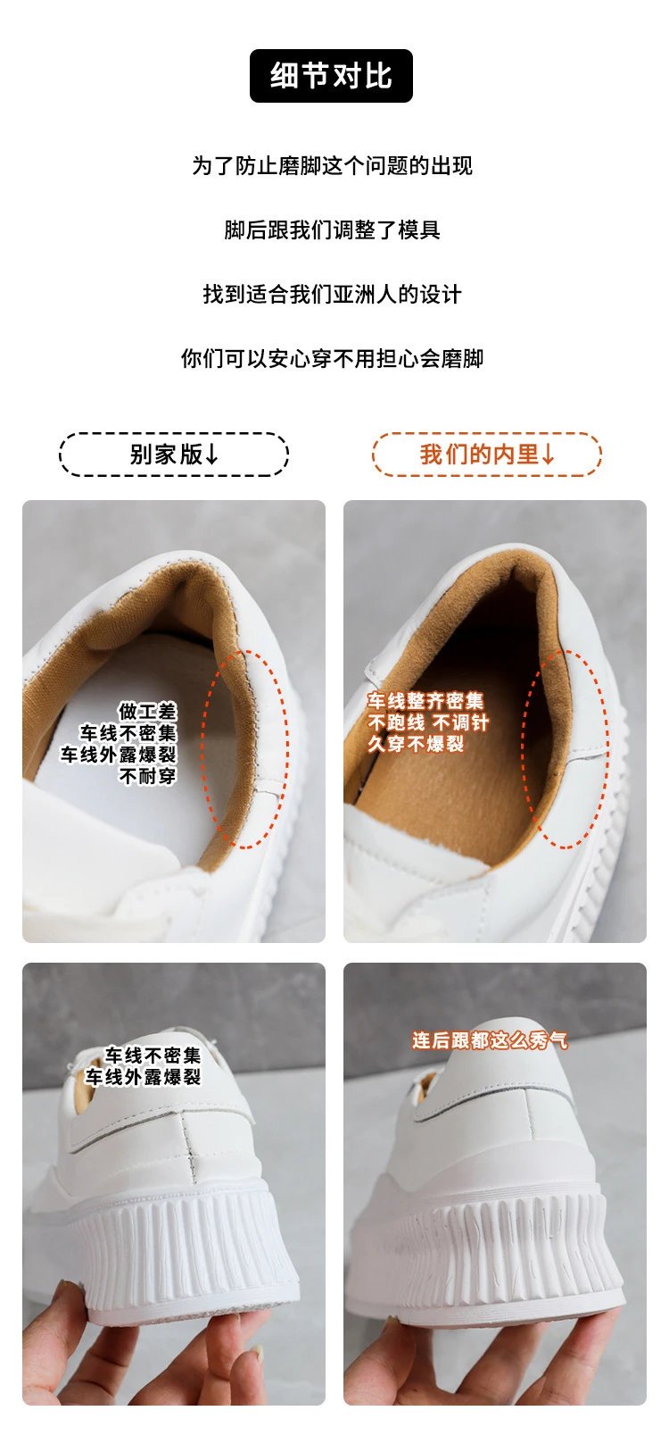 White Chunky Platform Sneakers - 33