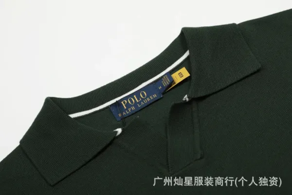 Polo Ralph Lauren Striped Knit Polo Black/White - 19