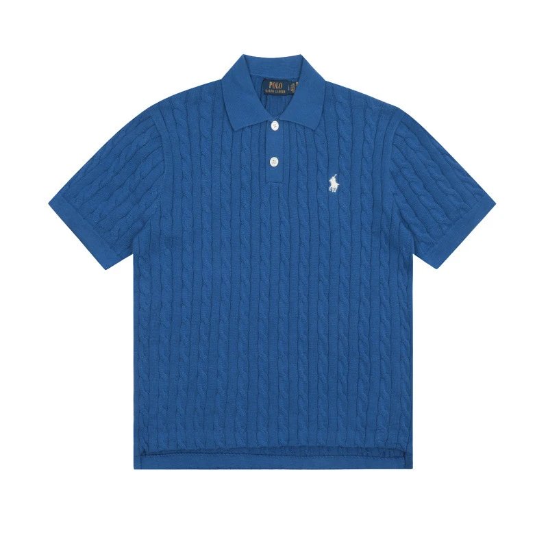 Polo Ralph Lauren Cable Knit Polo Purple - 41
